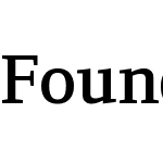 FoundryFormSerif