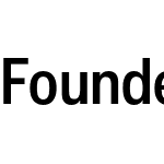 Founders Grotesk Condensed Test