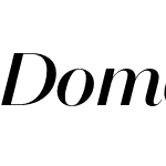 Domaine Sans Display Test