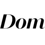 Domaine Sans Display Test