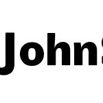 JohnSans Black CE