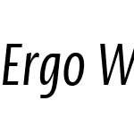 ErgoW05-CompressedItalic