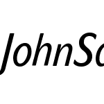 JohnSansCond Text CE