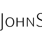 JohnSans WhiteSC CE