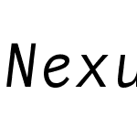 NexusTypewriter-Italic