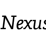 NexusMix-Italic