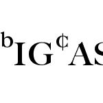 BigCaslon