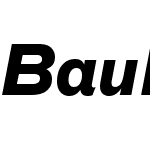 BauLF-BoldItalic