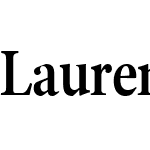 LaurentianW04-SemiBoldCond