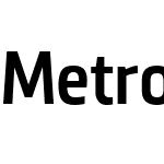 MetronicProCondensedW10-SB