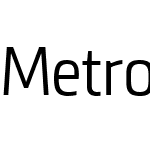 MetronicProCondensedW10-Lt