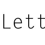 Letter Gothic