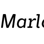 MarlonW03-Mediumitalic