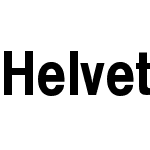 Helvetica Medium Condensed