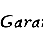 Gararond-BoldItalic