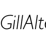 GillAlternateOne