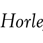 HorleyOldStyle