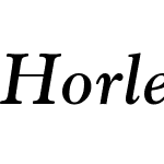 HorleyOldStyle