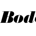 Bodoni