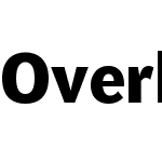 OverlookSansW05-ExtraBold