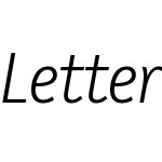 LetterGothicText