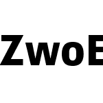 ZwoExtraBold-Plain