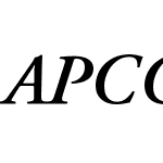 APCGaramondC