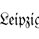 Leipzig Fraktur