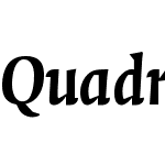 Quadraat-BoldItalic