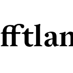 Atlantica Demi Ligatures