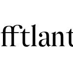 Atlantica Display Ligatures