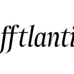 Atlantica Display Ligatures