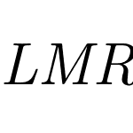 LMRoman9-Regular