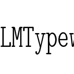 LMTypewriter10-LightCond