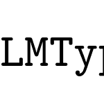 LMTypewriter8-Regular