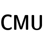 CMU Sans Serif Demi Condensed