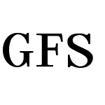 GFS Bodoni Rg