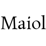 MaiolaW15-Regular