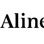 AlineaSerifMedium