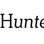 HunterItalic