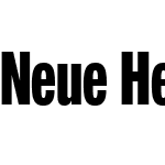 NeueHelveticaW04-89CmHeavy