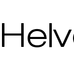 HelveticaNeueLTW05-43LtEx