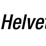 HelveticaNeueLTW05-67MdCnObl