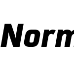 NormativeW03-BlackItalic