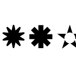 Dingbats2StarsFlowersOT