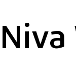 NivaW03-Regular