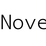 NovelMonoW05-ExtraLight