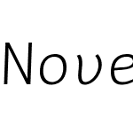 NovelMonoW00-ExtraLightIt