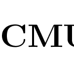 CMU Serif