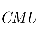 CMU Classical Serif